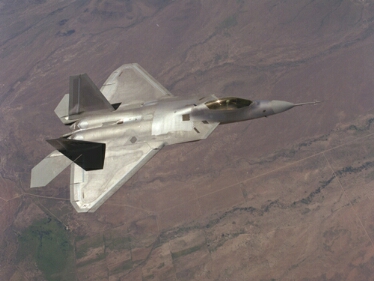 F-22 Oct.13,1998 over Edwards AFB