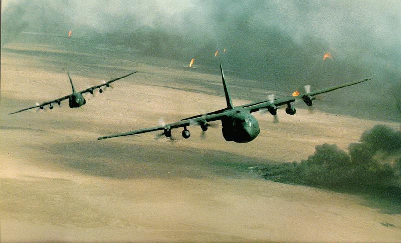 C-130s in Desert Storm