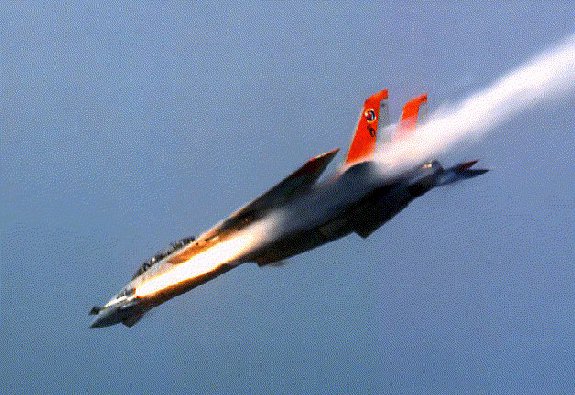 F-14 Firing Missile