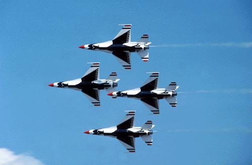 F-16 Thunderbirds Bottom