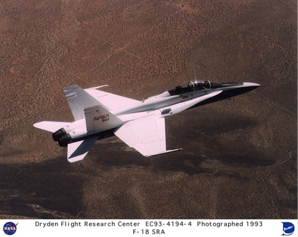 F-18 NASA Dryden SRA