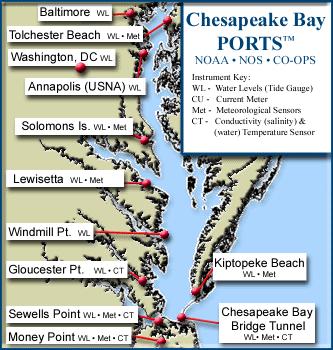 Chesapeake Bay chart